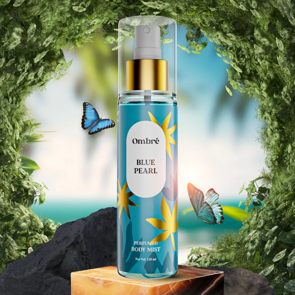 Ombre Perfumed Body Mist Blue Pearl 120ml