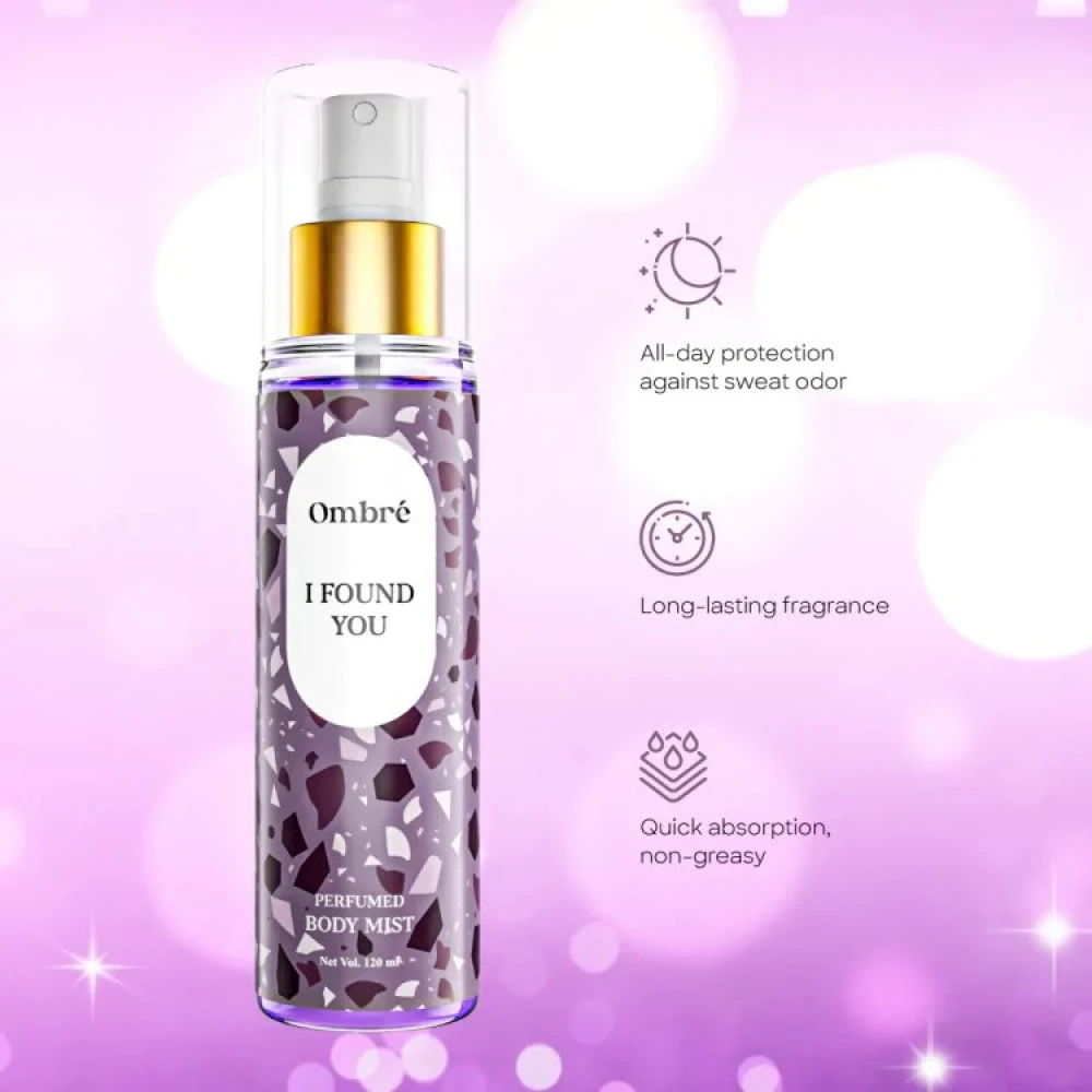 Ombre Perfumed Body Mist I Found You 120ml