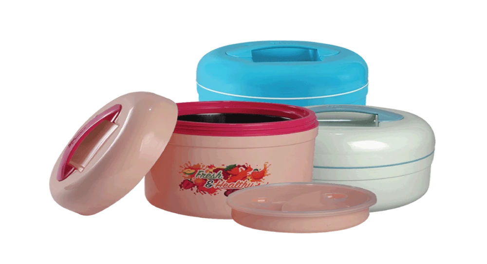 Omega Lunch Box Stelo Hotpot&Tiffin Carrier 2500ml