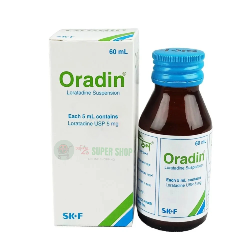 Oradin Suspension 60ml