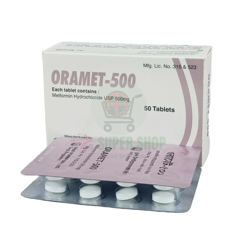 Oramet-500mg Tablet