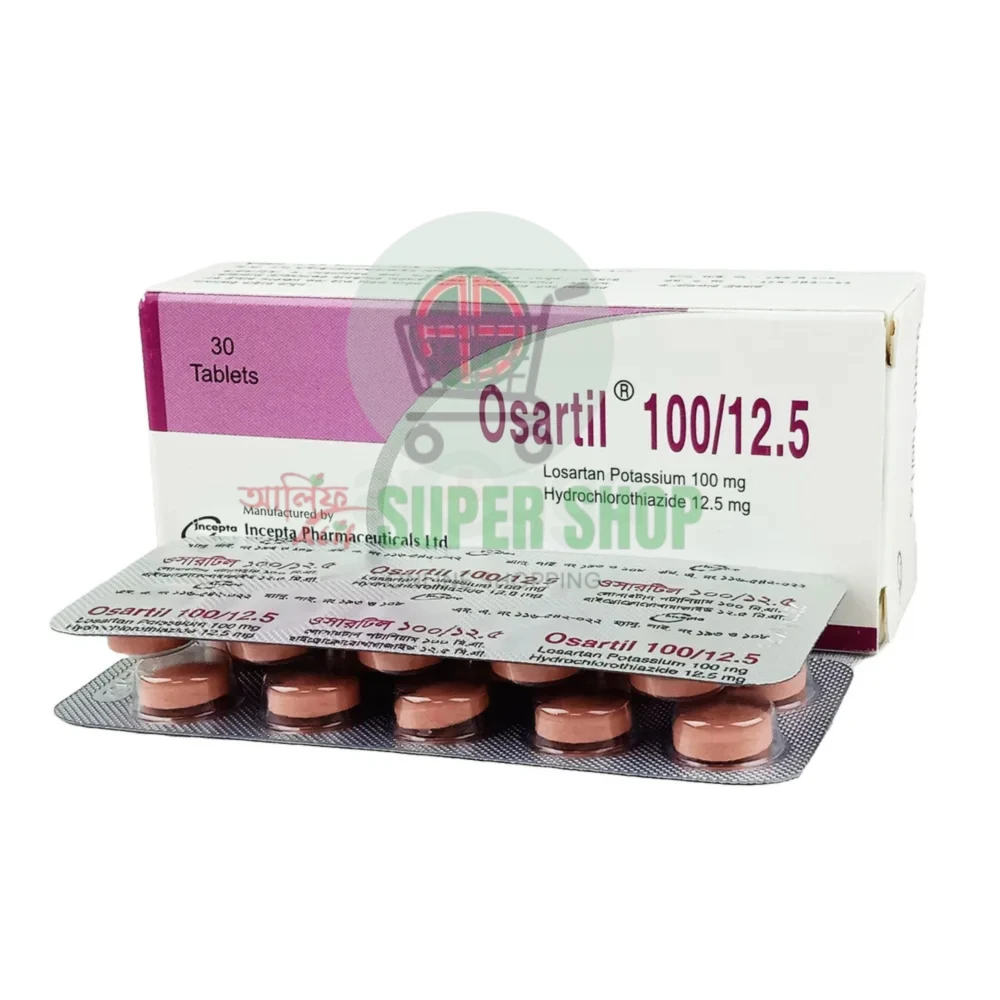 Osartil 100/12.5mg Tablet