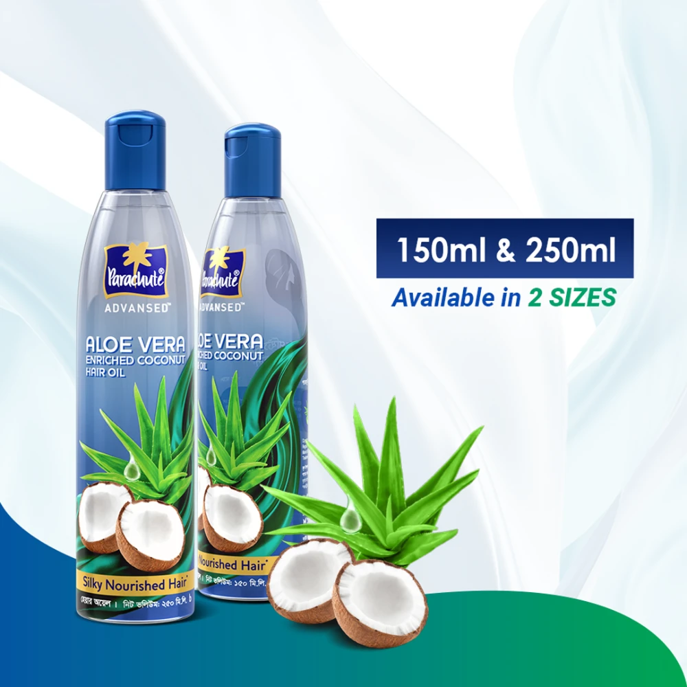 Parachute Aloe Vera Enriched Coconut Hair Oil 150ml