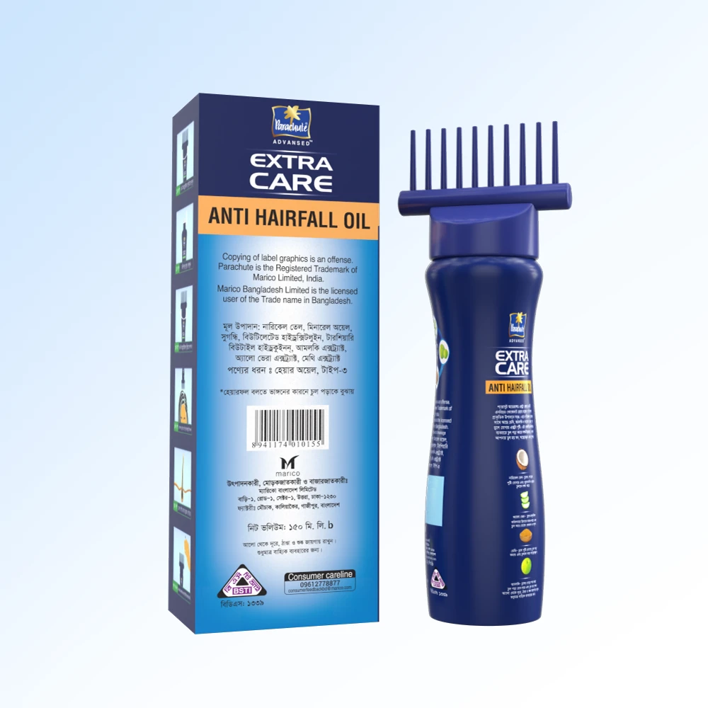 Parachute Hair Oil Anti Hairfall Oil Extra Care 150ml