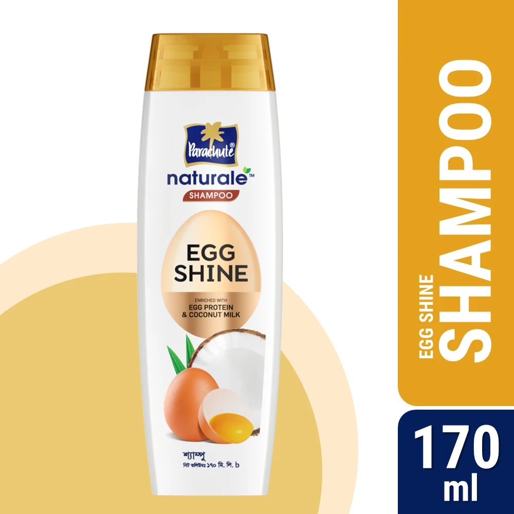Parachute Natural Egg Shine Shampoo 170ml