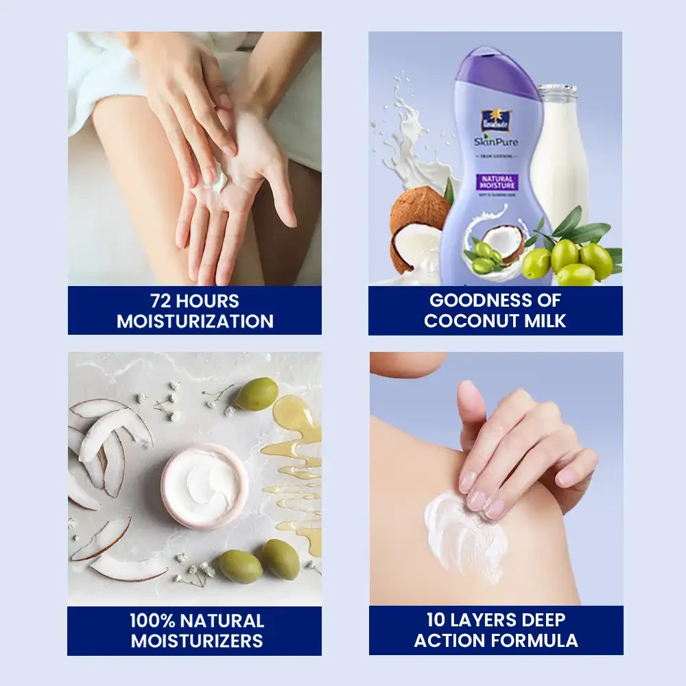 Parachute Natural Moisture Skin Lotion 100ml