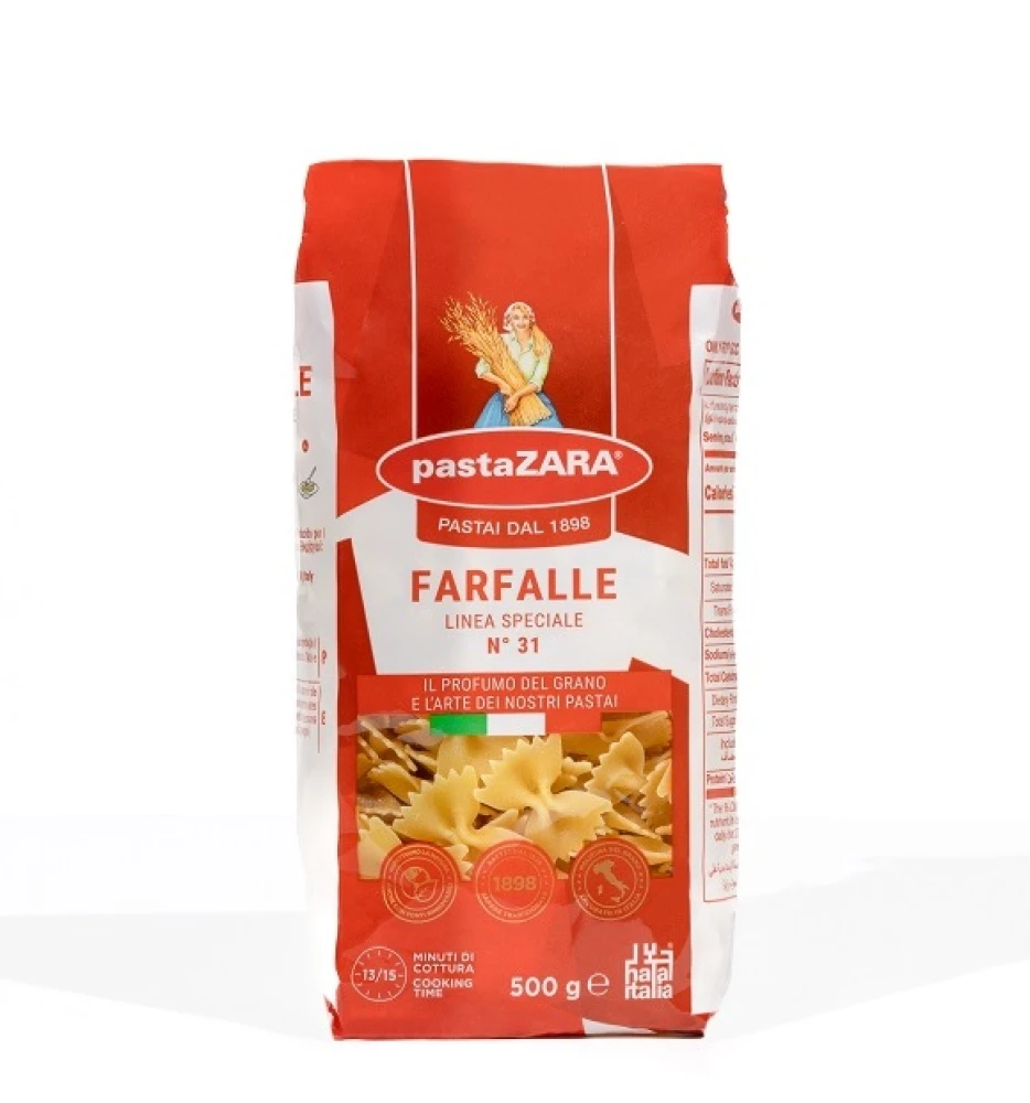 Pasta Zara Farfalle - 500gm