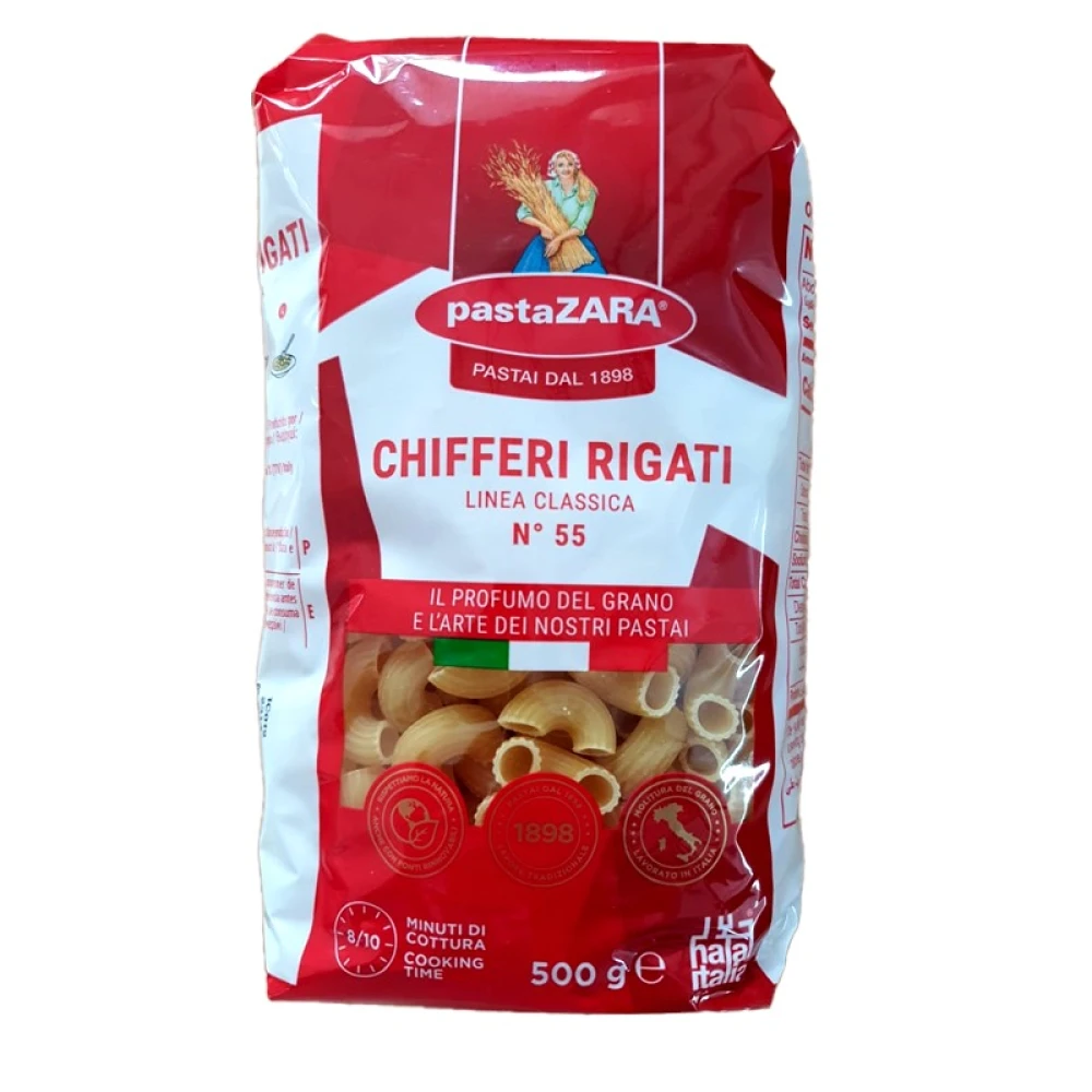 pastaZARA Chifferi Rigati 500g