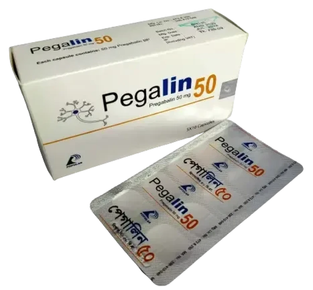 Pegalin 50mg Capsules