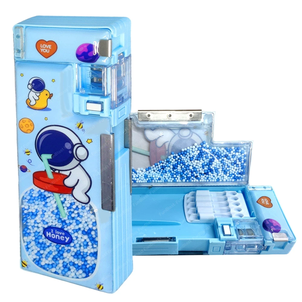 Pencil Box With Pencil Sharpener