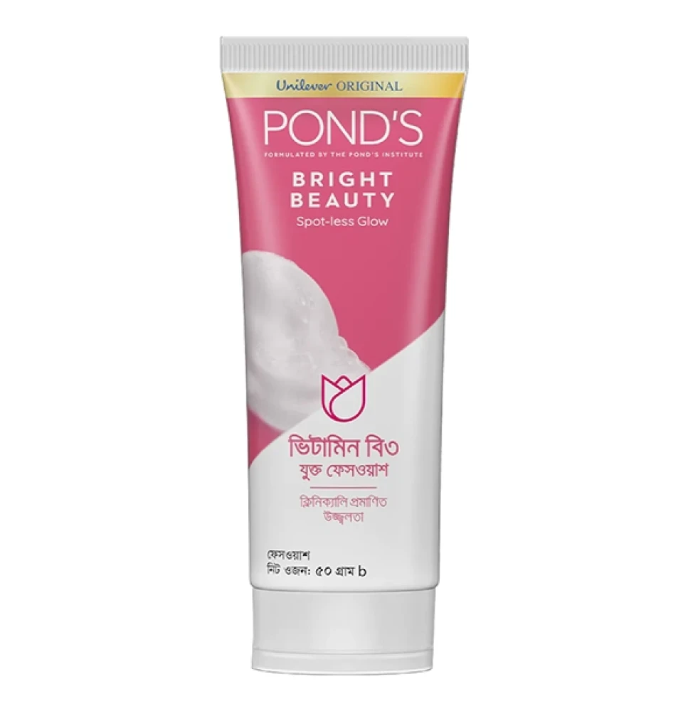 Pond's Bright Beauty Spotless FaceWash 50g