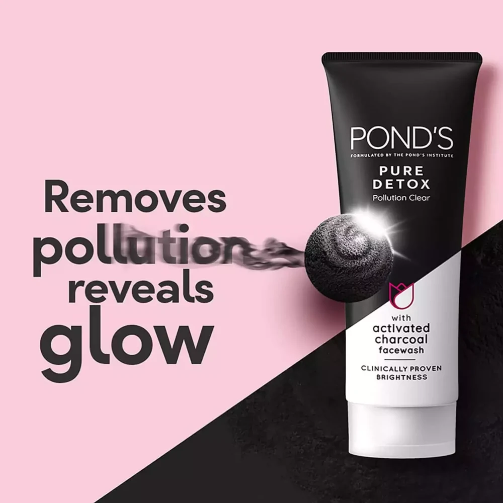 Pond's Face Wash Pure Detox 100g
