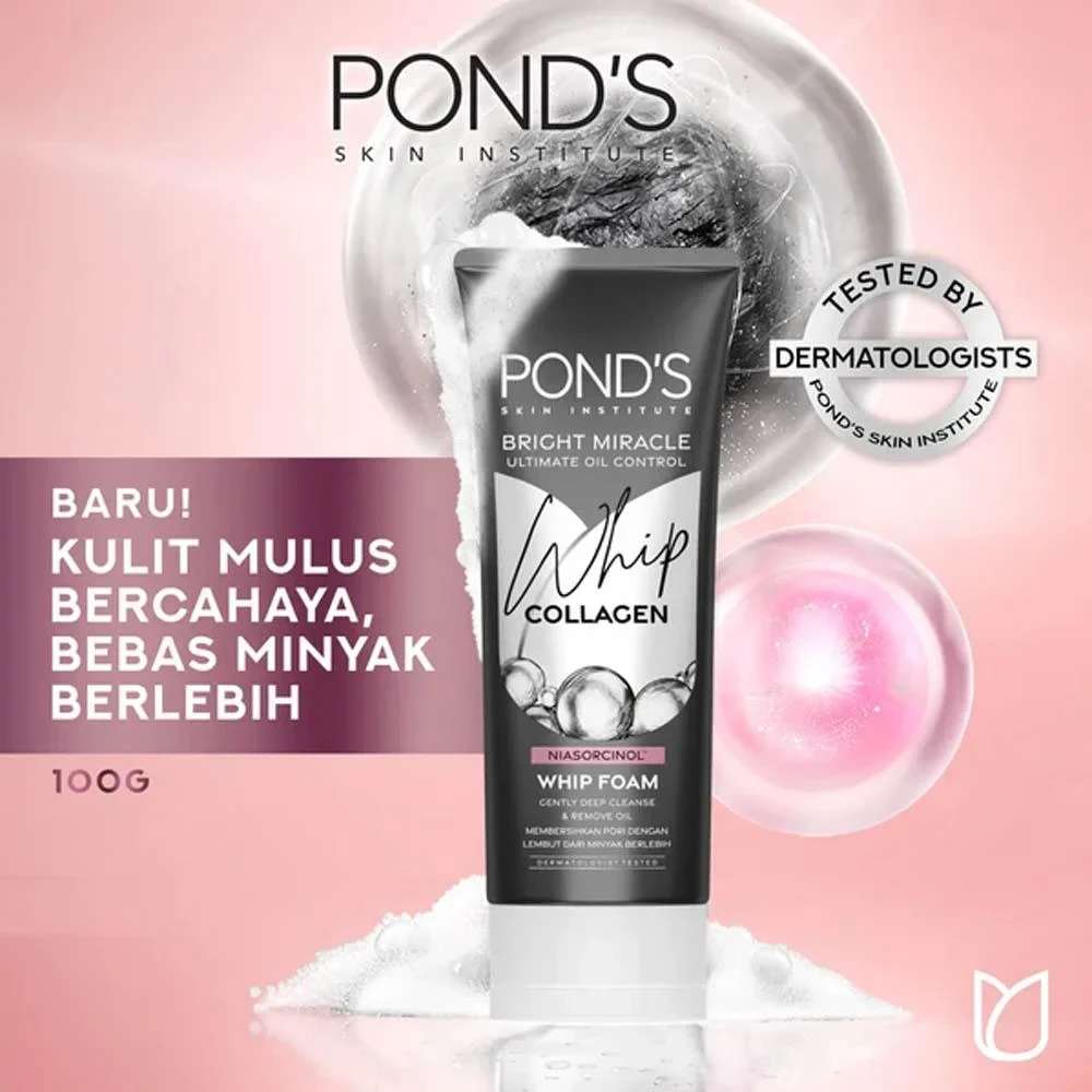 Pond's Pure Bright Facial Foam 100g