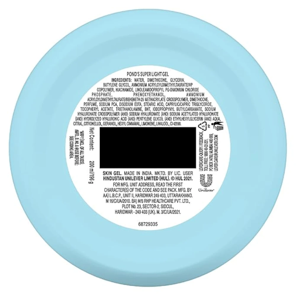 Ponds super light gel 98g