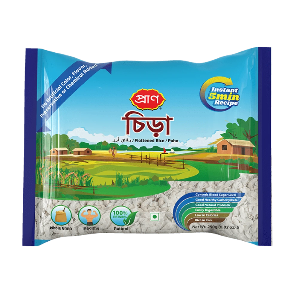 PRAN Flattened Rice (Chira) 500g