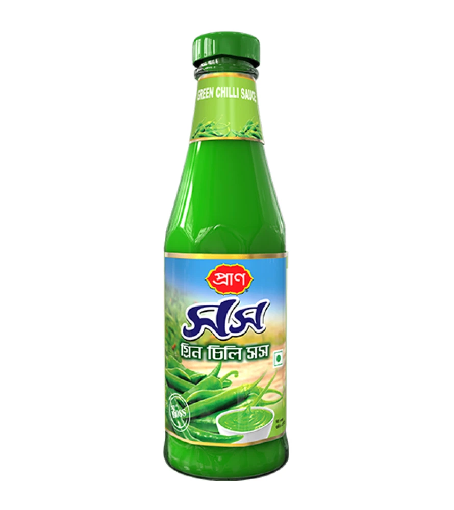Pran Green Chilli Sauce 340gm