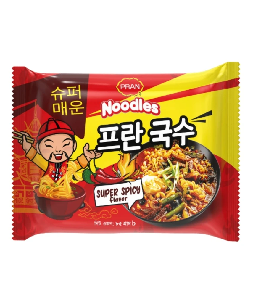 Pran Noodles Super Spicy Flavor 85g