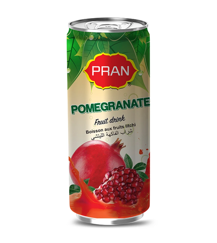 Pran PomeGranate Drink Can 250ml