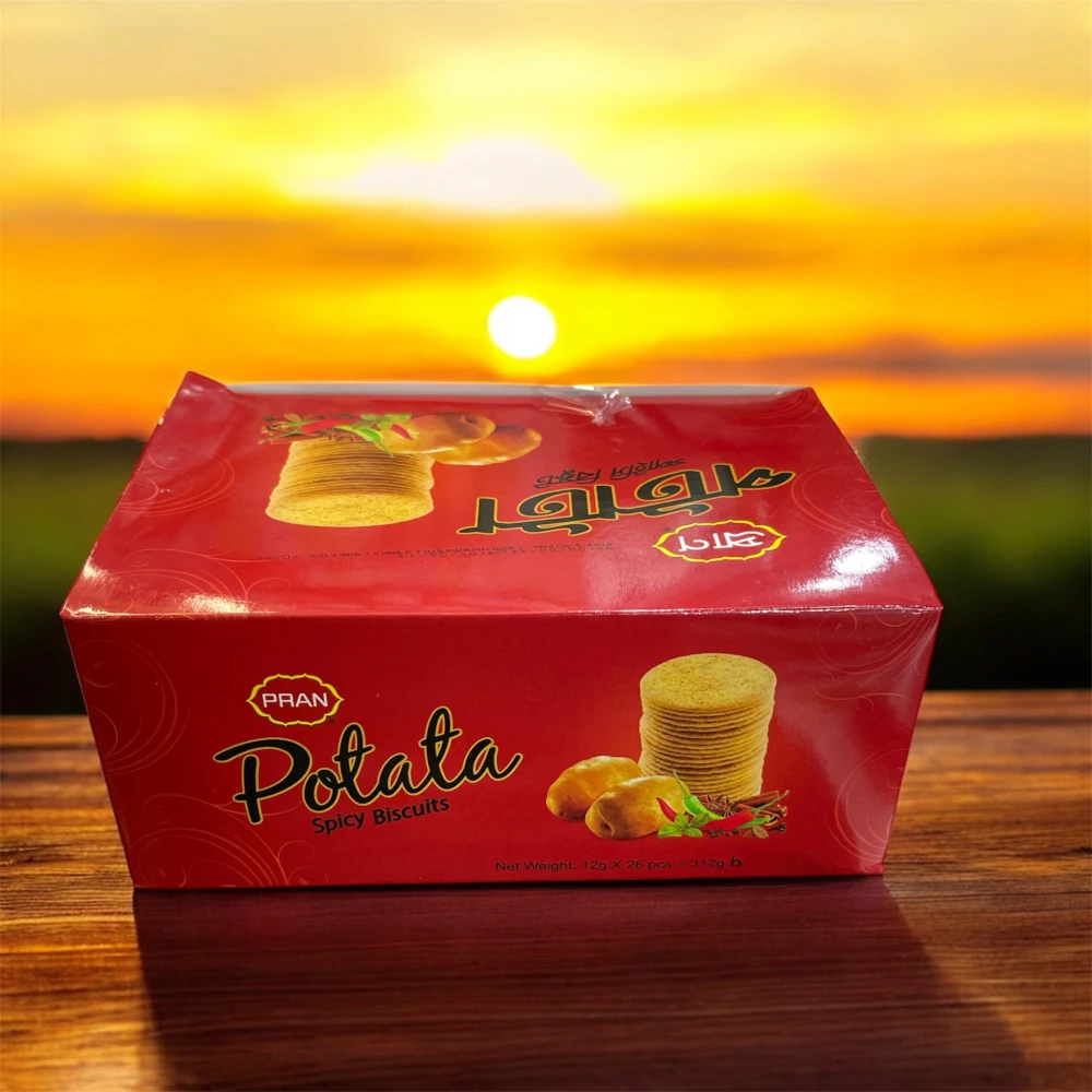 PRAN Potata Spicy Biscuit 312g