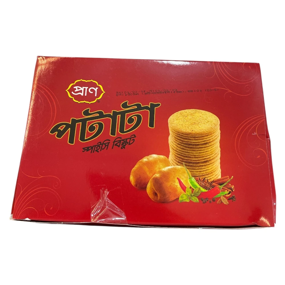 PRAN Potata Spicy Biscuit 312g