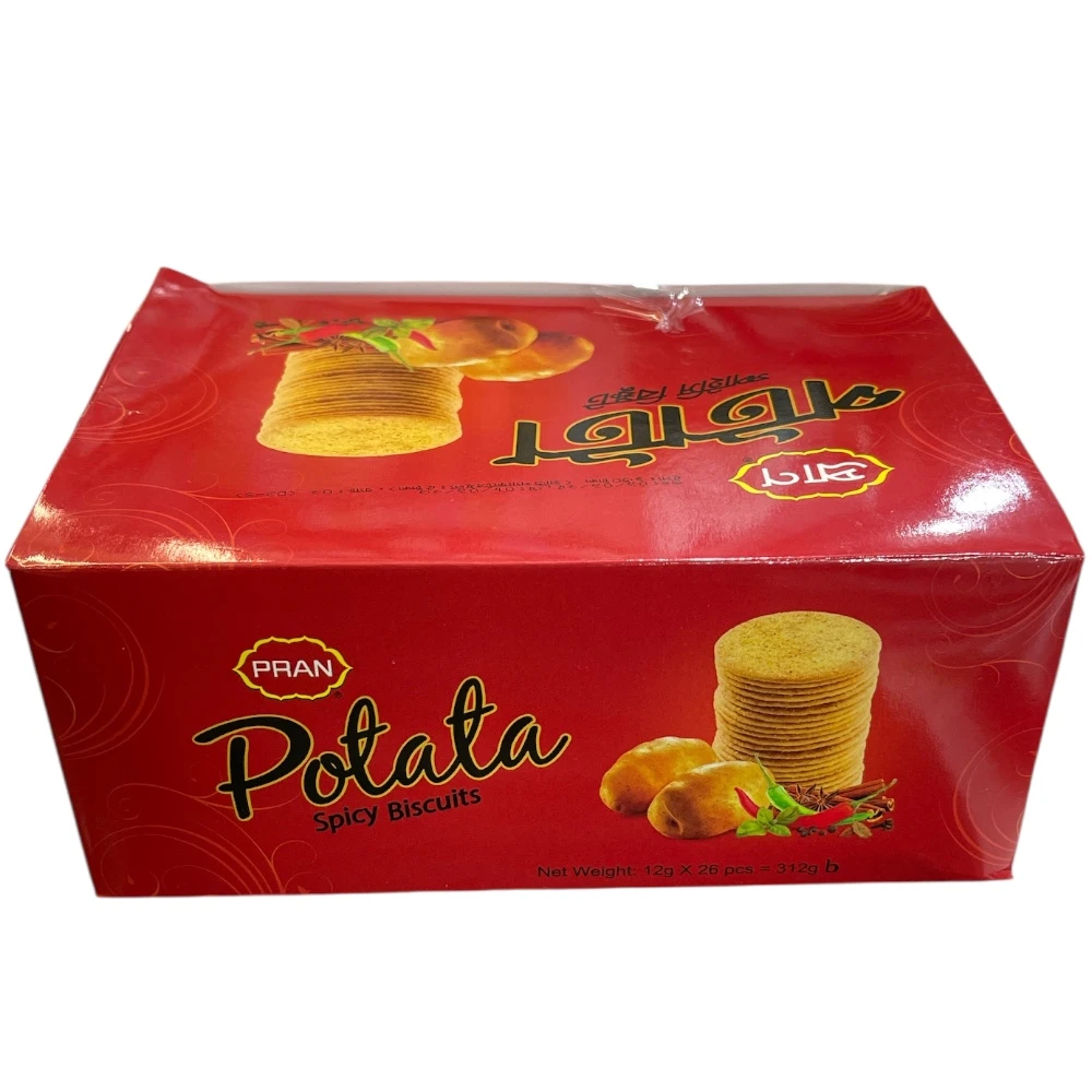 PRAN Potata Spicy Biscuit 312g
