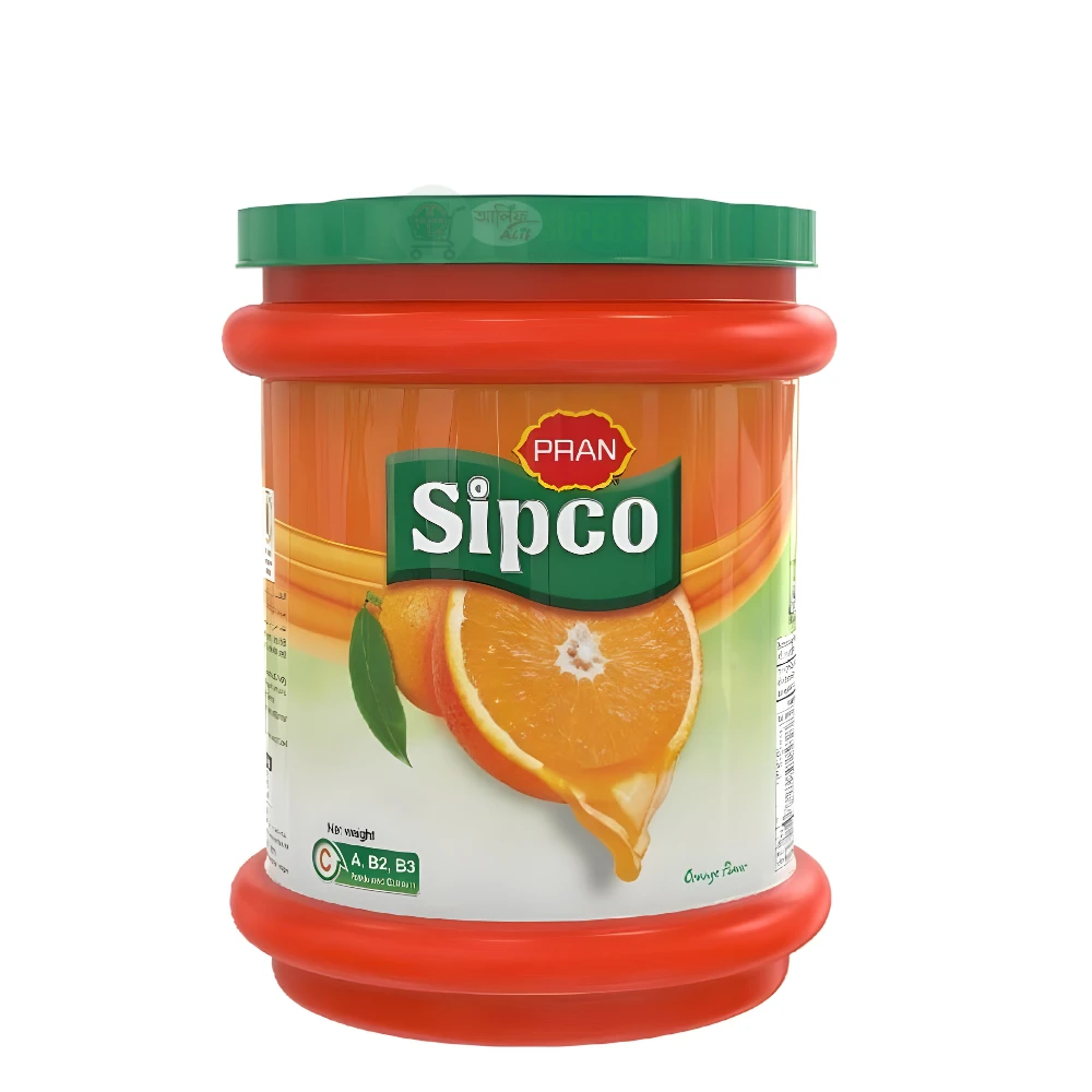 Pran Sipco Orange Powder Drink 500g