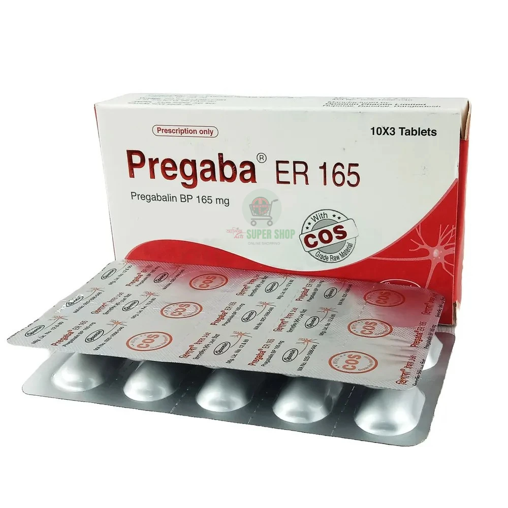 Pregaba ER 165mg Tablet