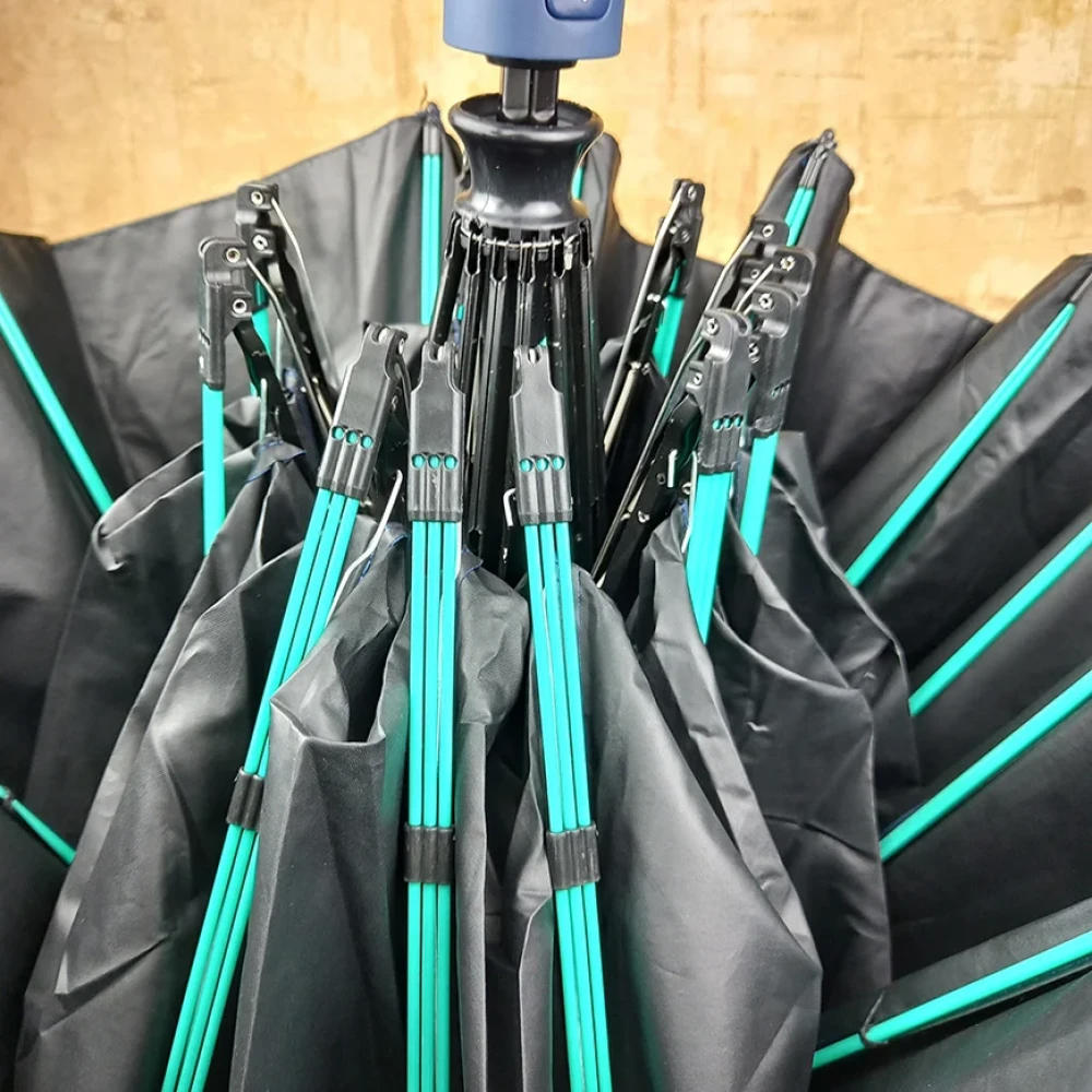 Premium BMW Umbrella 12 Ribs 3 Folding Fully Automatic
