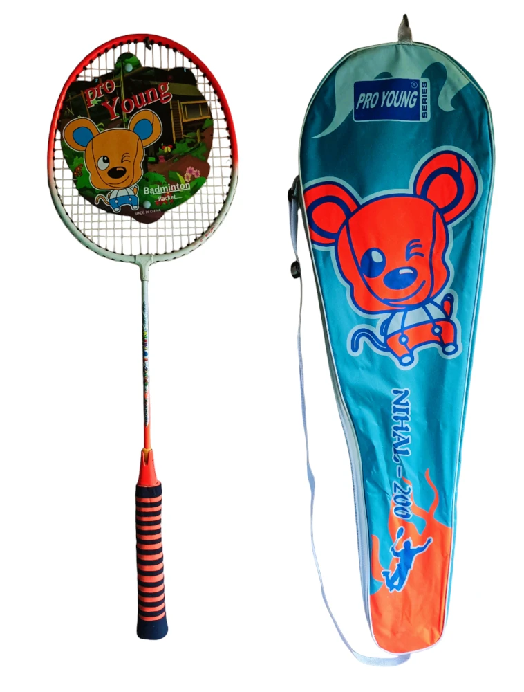 Pro Young Badminton Racket 2pcs Set