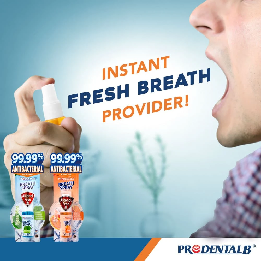ProDentalB Orange Breath Spray Mouth Freshener 20ml