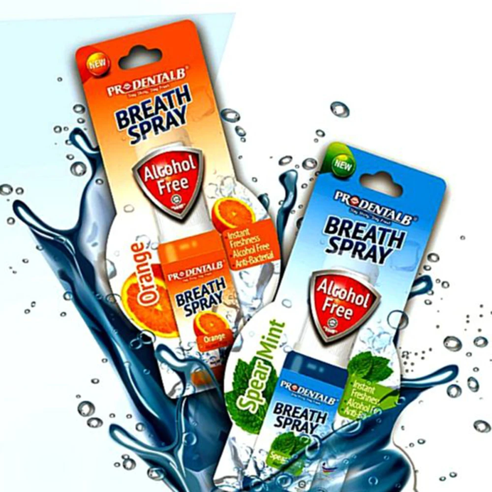 ProDentalB Orange Breath Spray Mouth Freshener 20ml