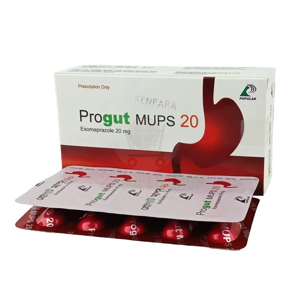 Progut Mups 20mg Tablet