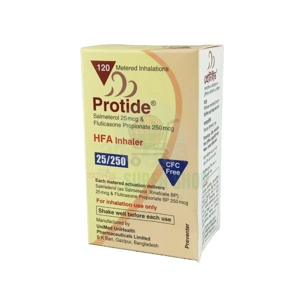 Protide 25/250 HFA Inhaler