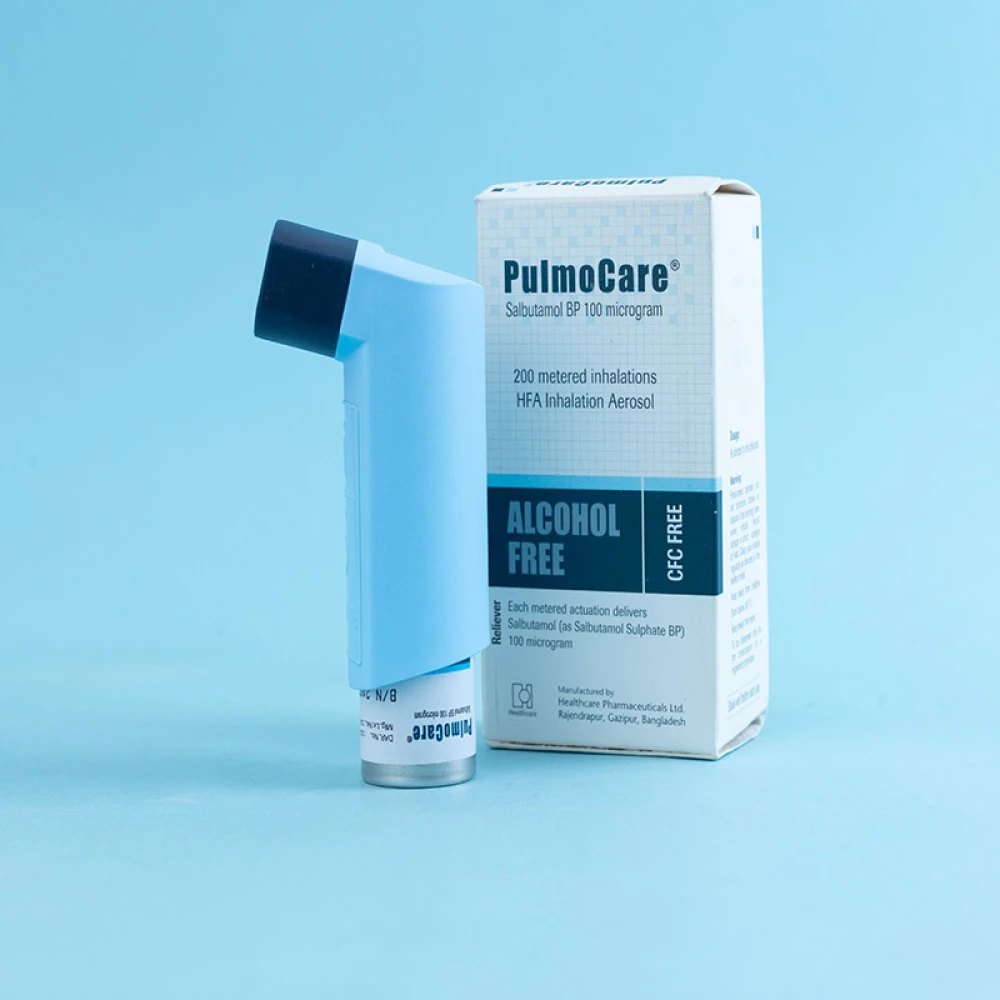 PulmoCare 100 mcg/puff Inhaler
