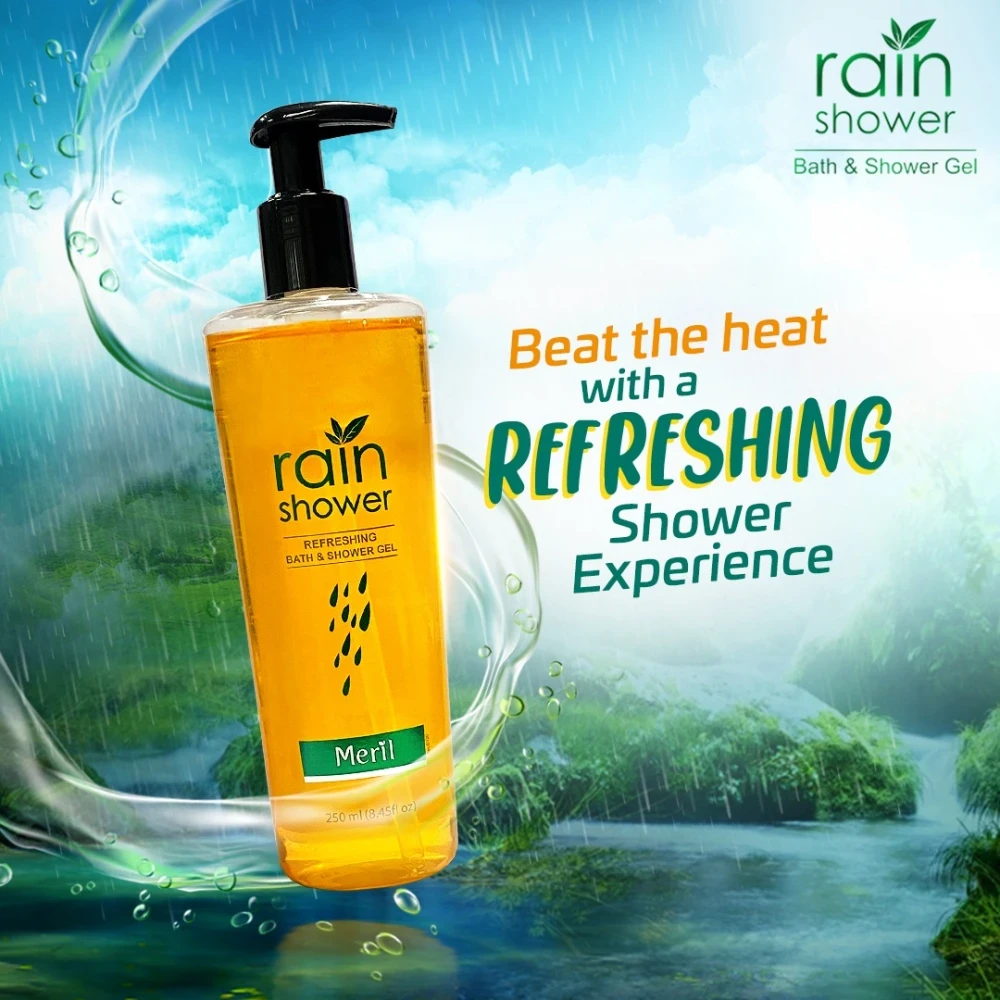 Rain Shower Refreshing Bath and Shower Gel 250ml