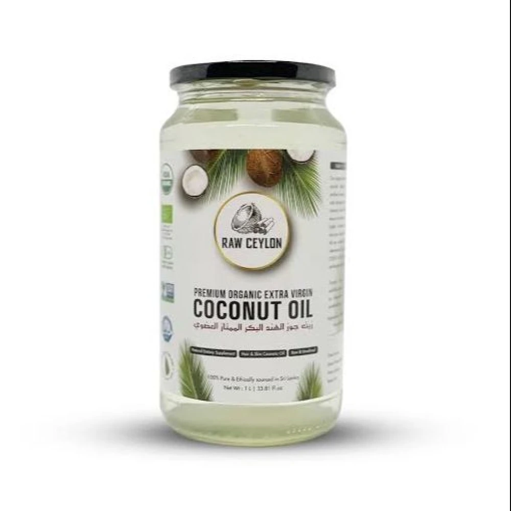 Raw Ceylon Extra Virgin Coconut Oil 1000ml