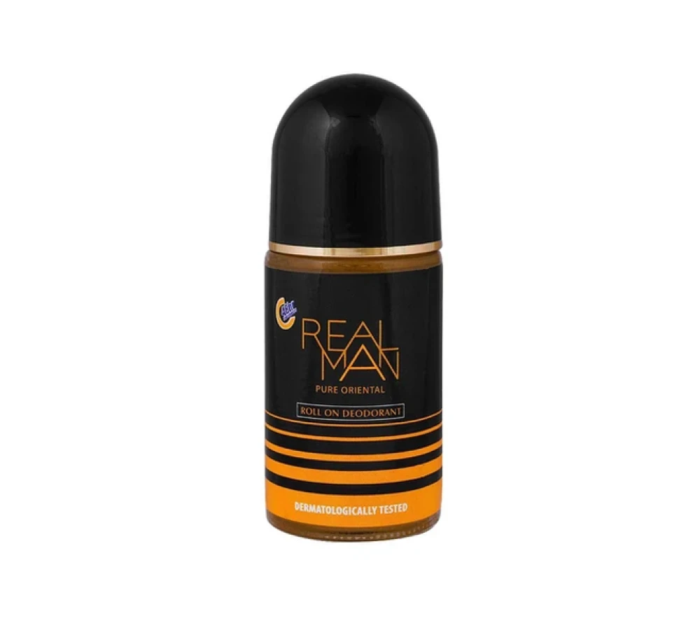 Real Man Pure Oriental Roll On Deodorant 50ml