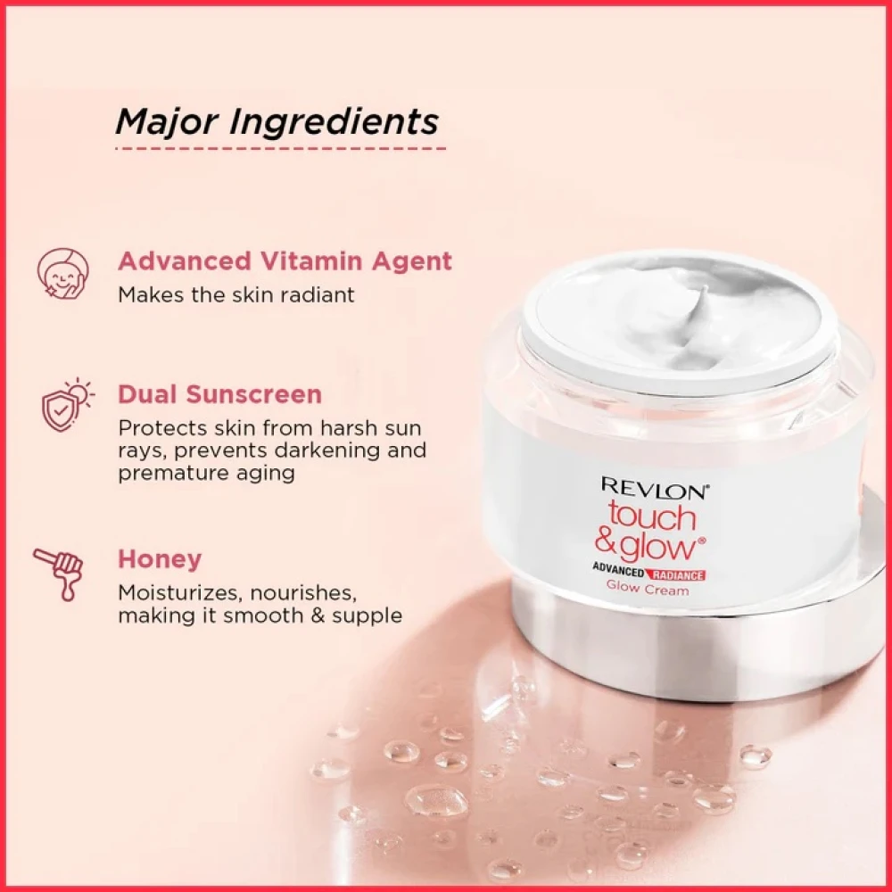 Revlon Touch & Glow Advanced Rad Glow Cream 50gm