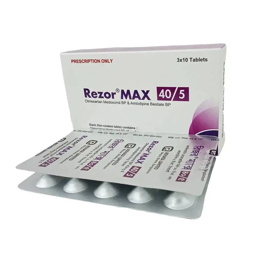 Rezor Max 40/5mg Tablet