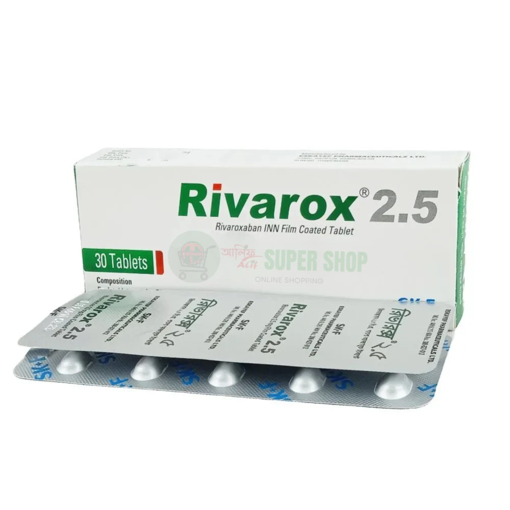 Rivarox 2.5mg Tablet