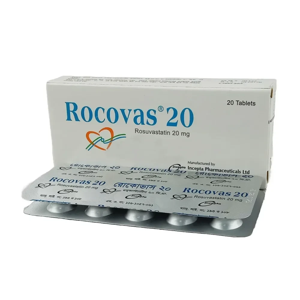 Rocovas 20 mg Tablet