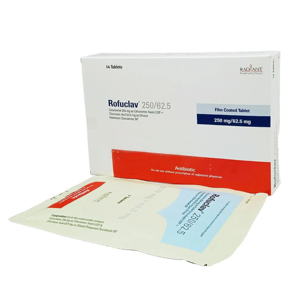 Rofuclav 250/62.5mg Tablet