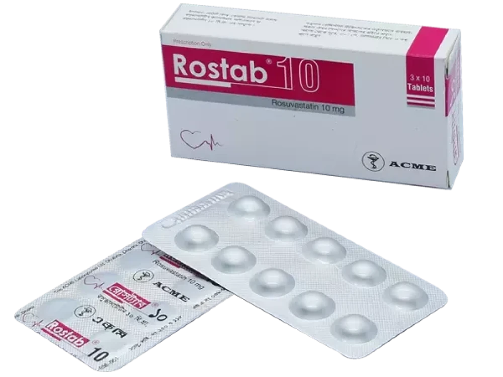 Rostab 10 mg Tablet