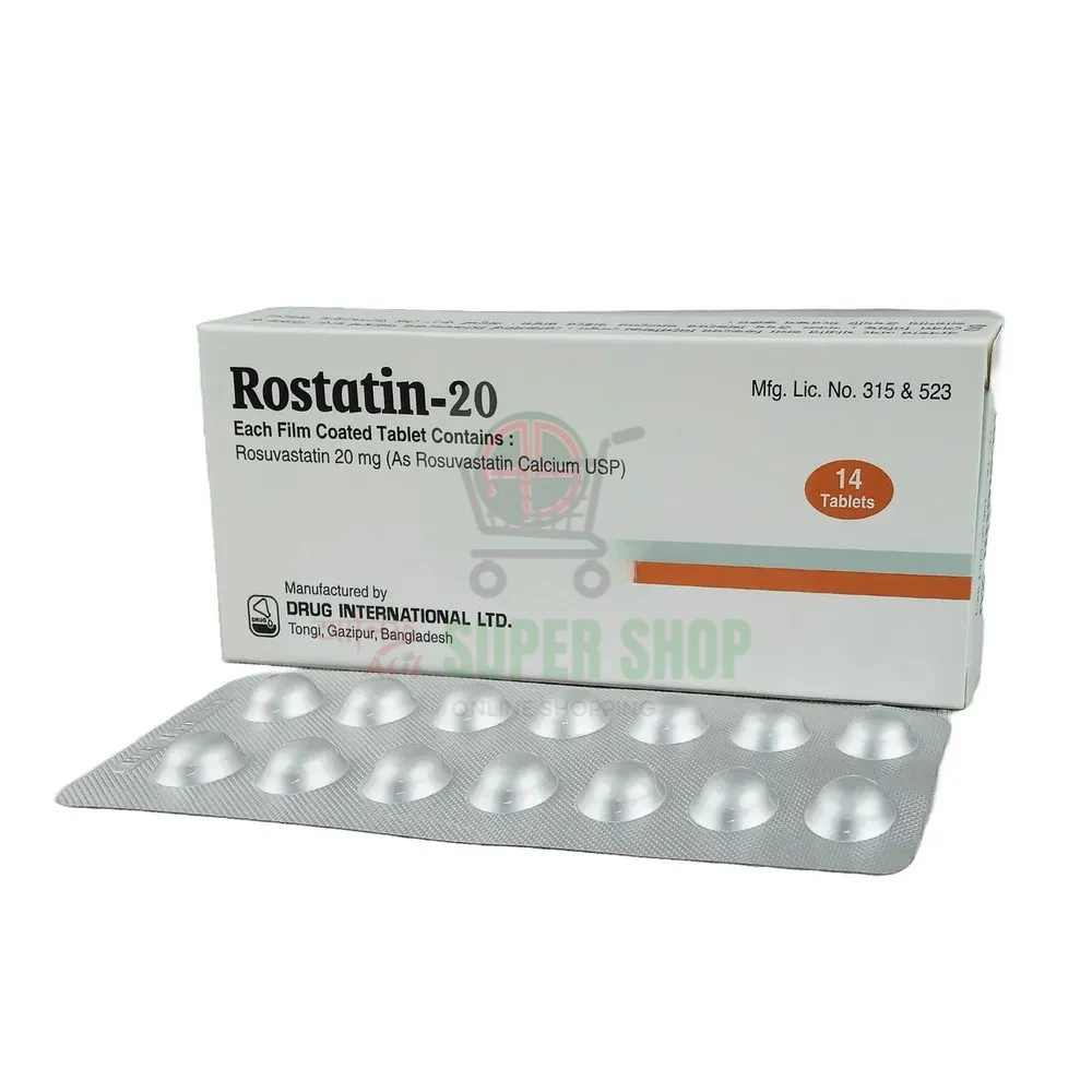 Rostatin-20mg Tablet