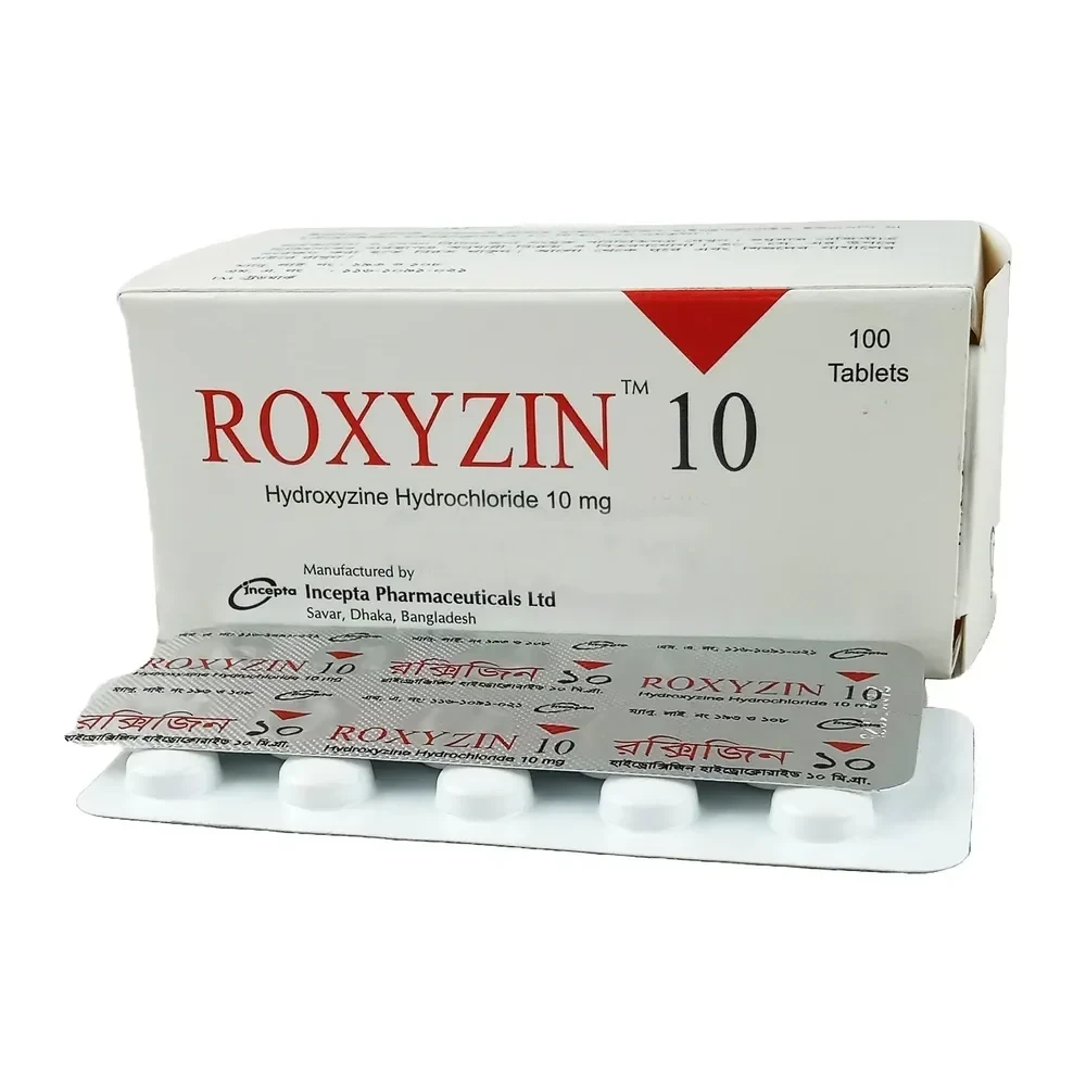 Roxyzin 10mg Tablet