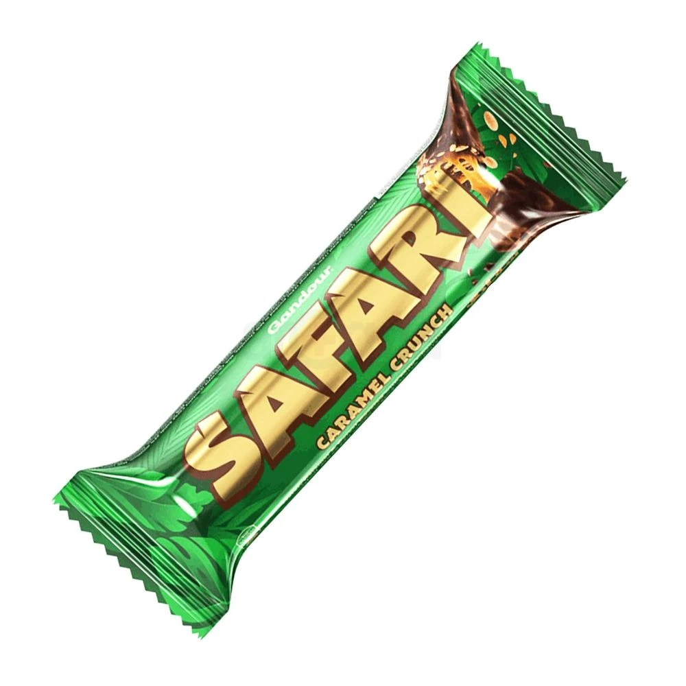 Safari Caramel Crunch Chocolate Bar 10 g