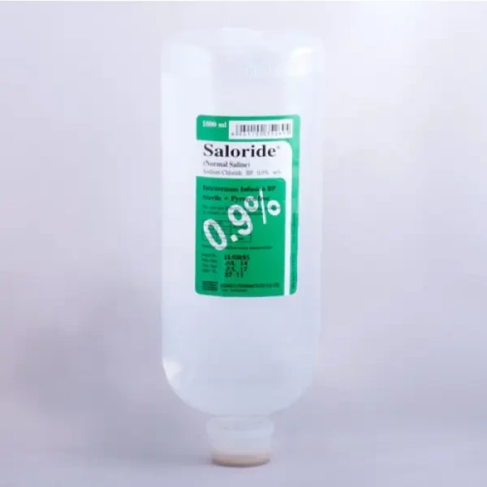 Saloride iv 1000ml Saline