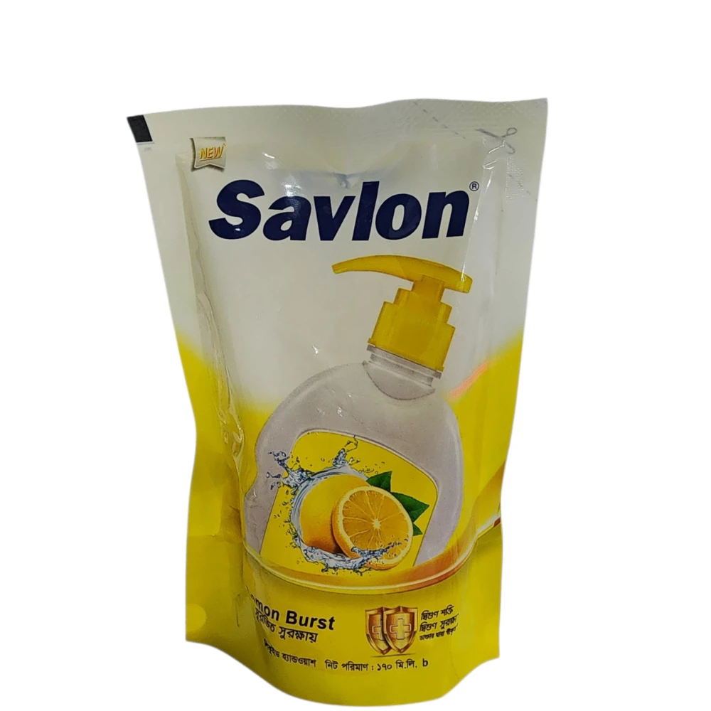 Savlon Lemon Burst Refill Handwash 170ml