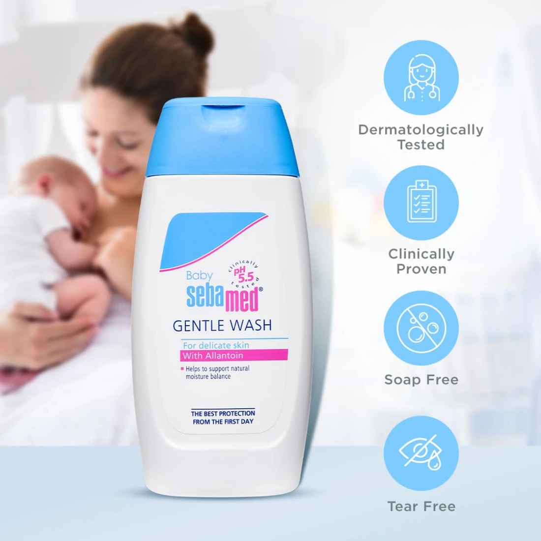Sebamed Baby Gentle Wash with Allantoin 200ml