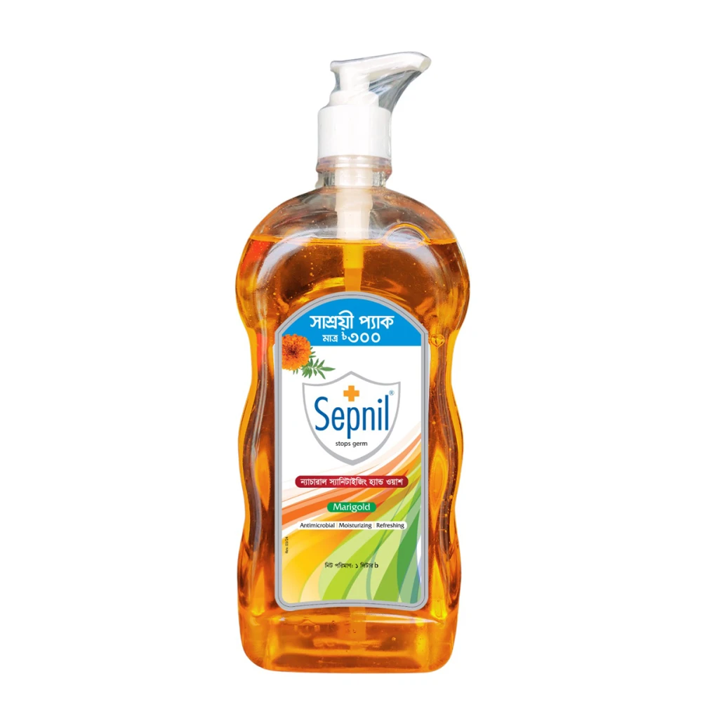 Sepnil Natural Sanitizing Handwash Marigold 1L